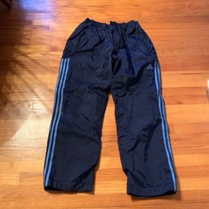 Adidas Windbreaker Blue Pants Size XL